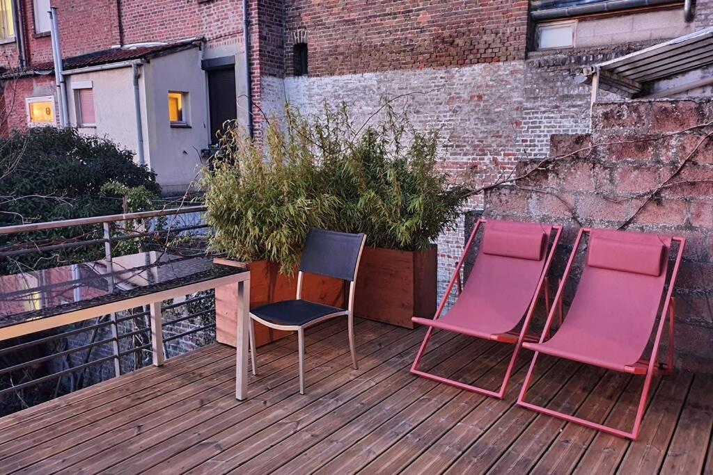 Maison Famille-Confort-Terrasse Jardin-Vue Cathedrale Амиен Екстериор снимка