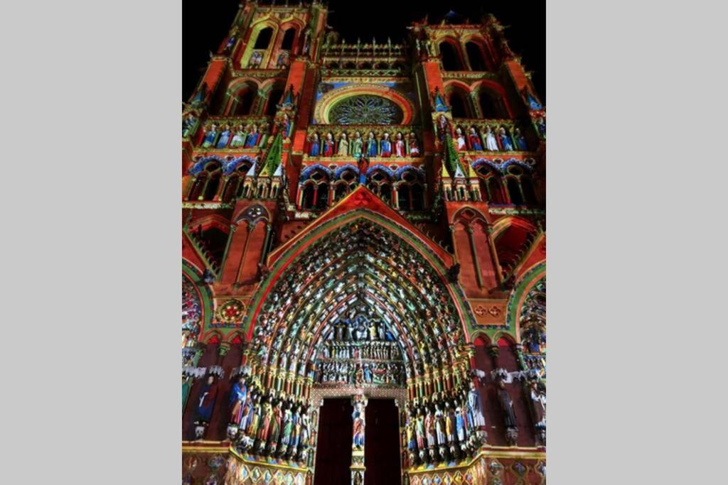 Maison Famille-Confort-Terrasse Jardin-Vue Cathedrale Амиен Екстериор снимка